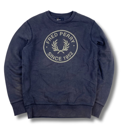 Fred Perry Pullover Blau (S)