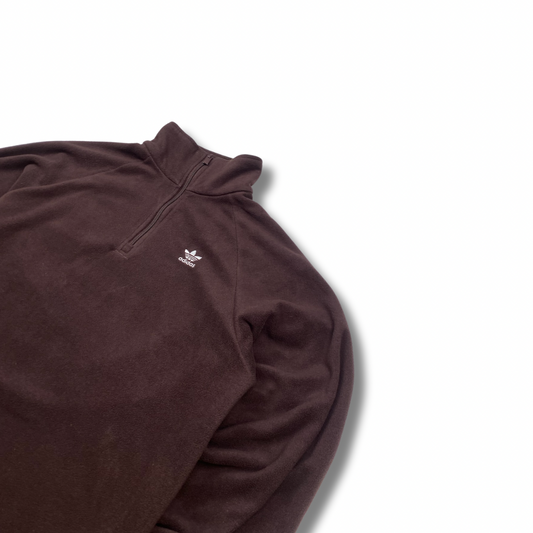 Adidas Retro Fleecepullover Braun (M)