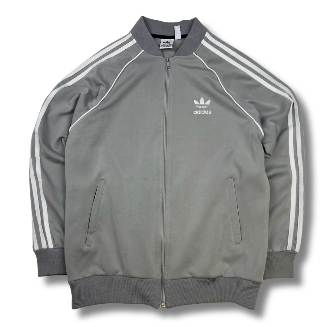 Adidas Retro Trainingsjacke Grau (L)