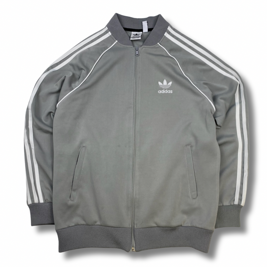 Adidas Retro Trainingsjacke Grau (M)