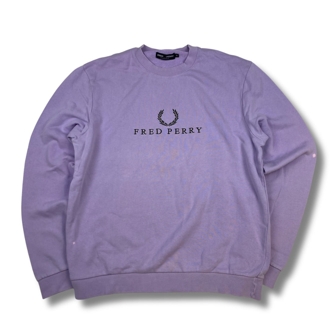 Fred Perry Pullover Lila (M)