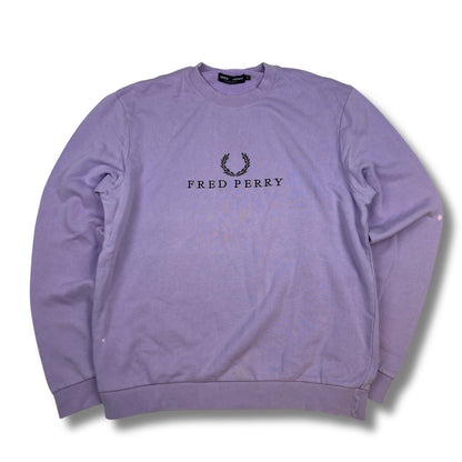 Fred Perry Pullover Lila (M)