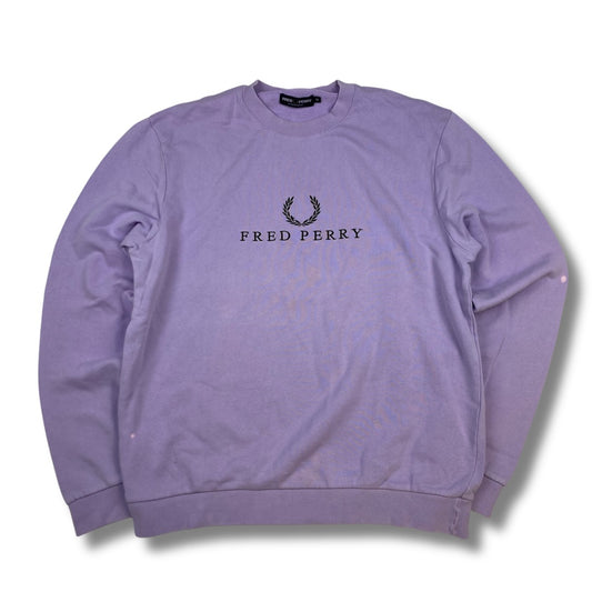 Fred Perry Pullover Lila (M)