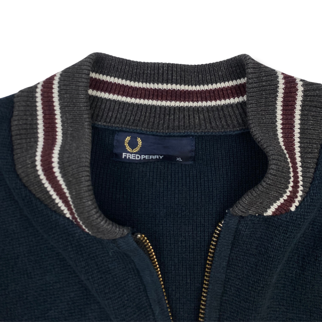 Fred Perry Zip-Hoodie (XL)