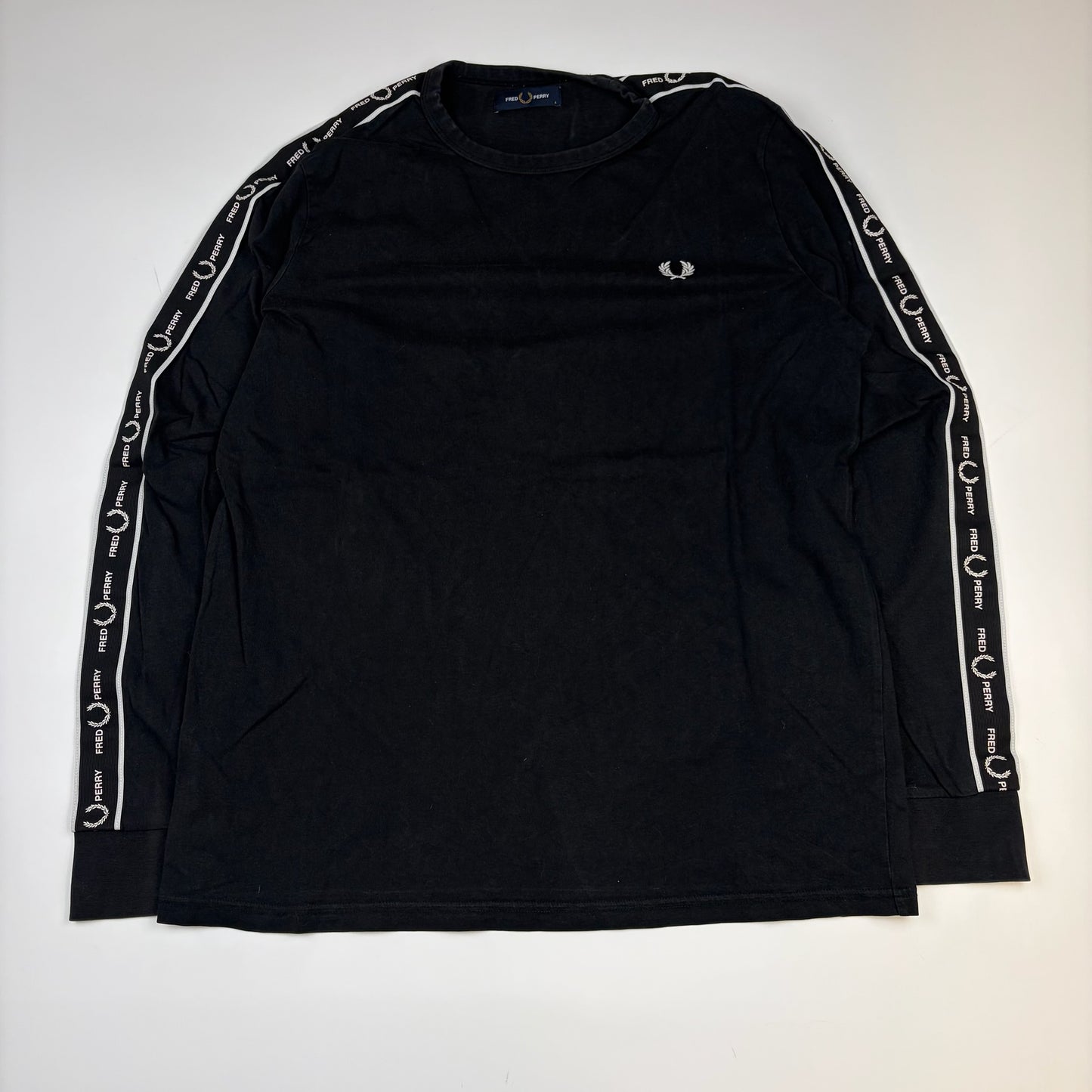 Fred Perry Pullover Schwarz (L)