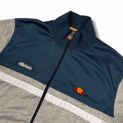 Ellesse Trainingsjacke Blau-Grau (S)