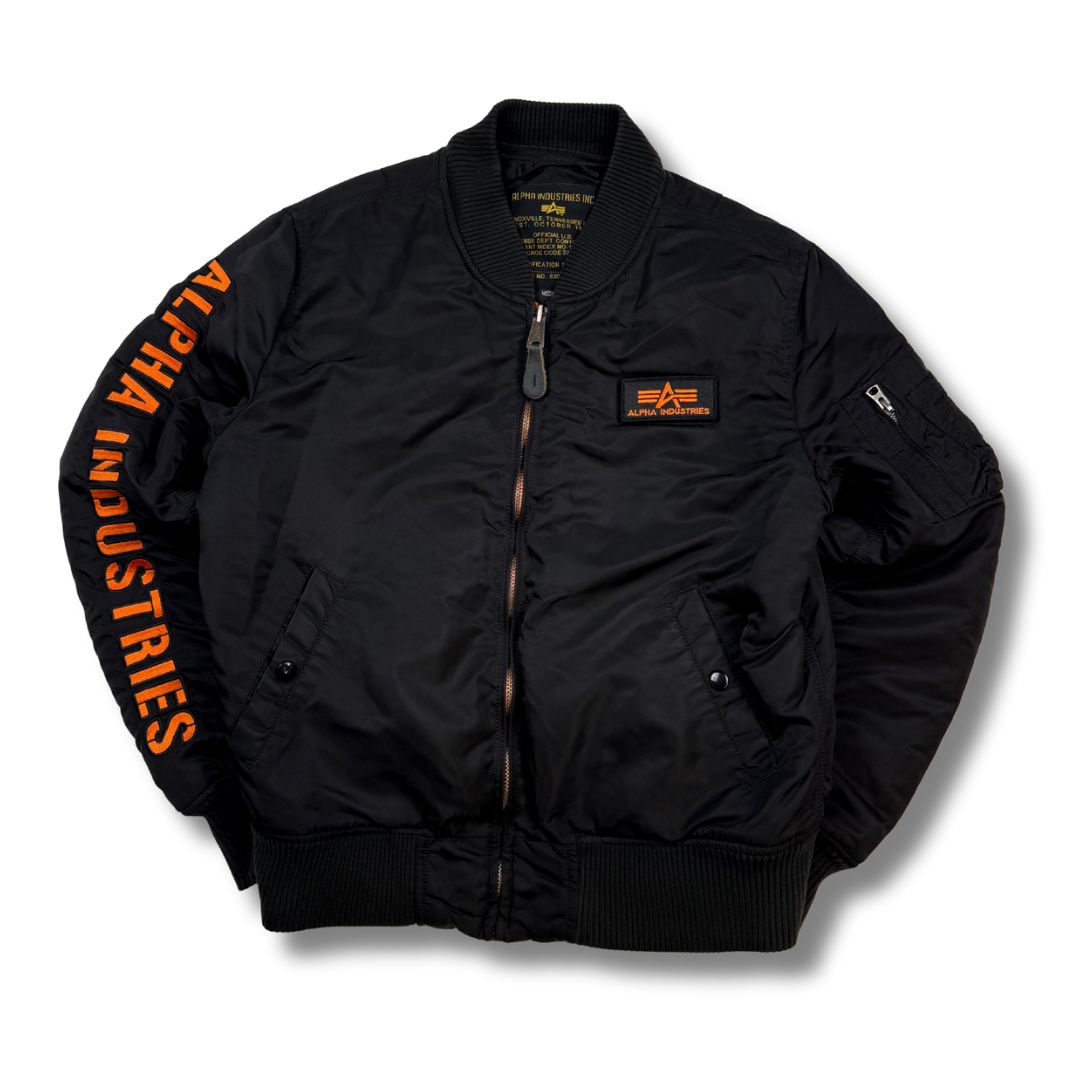 Alpha Industries MA-1 TT „Reflective Logo / Arm Print Edition“ (M)