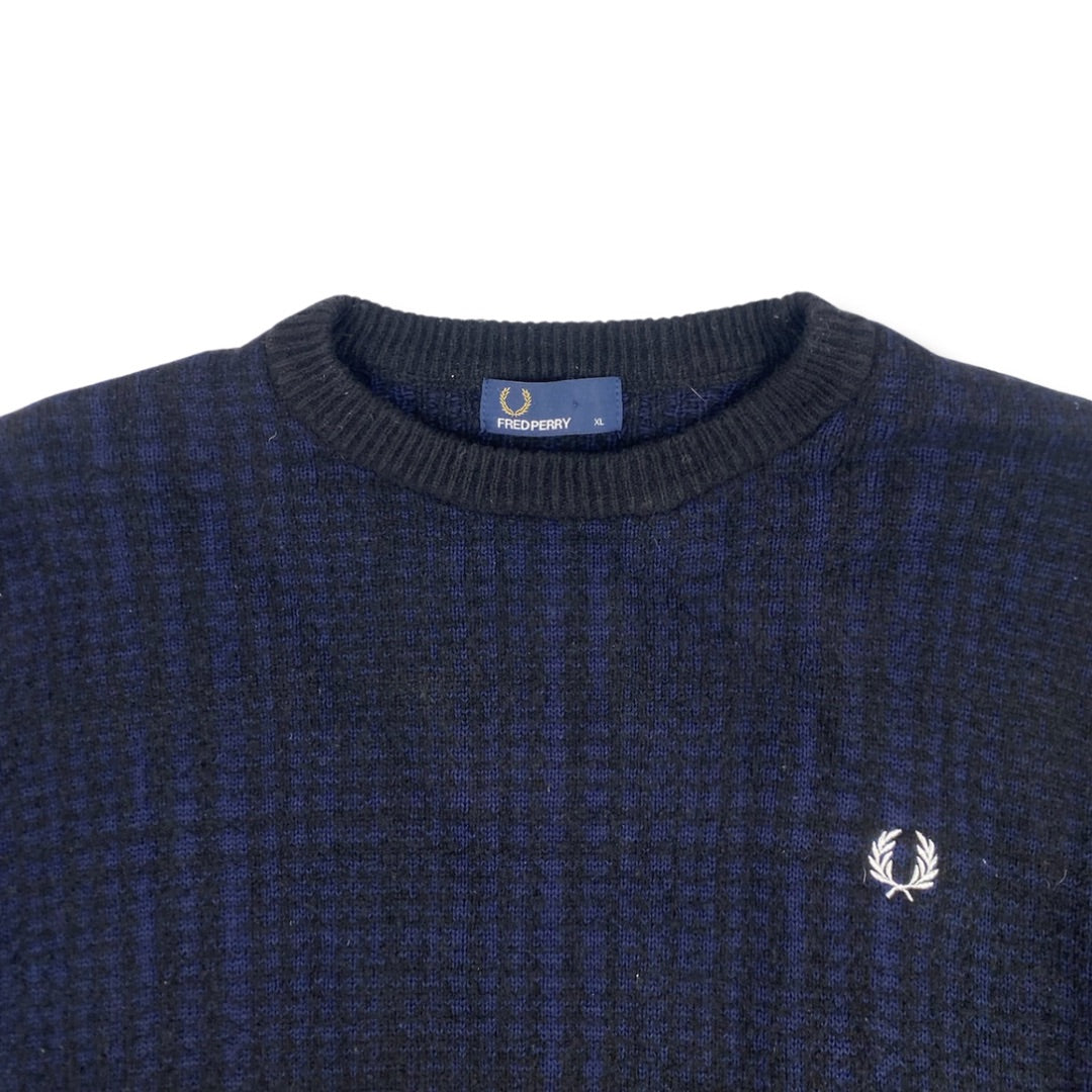 Fred Perry Pullover Navy (XL)