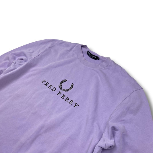 Fred Perry Pullover Lila (M)