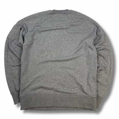 Alpha Industries Pullover Grau (M)