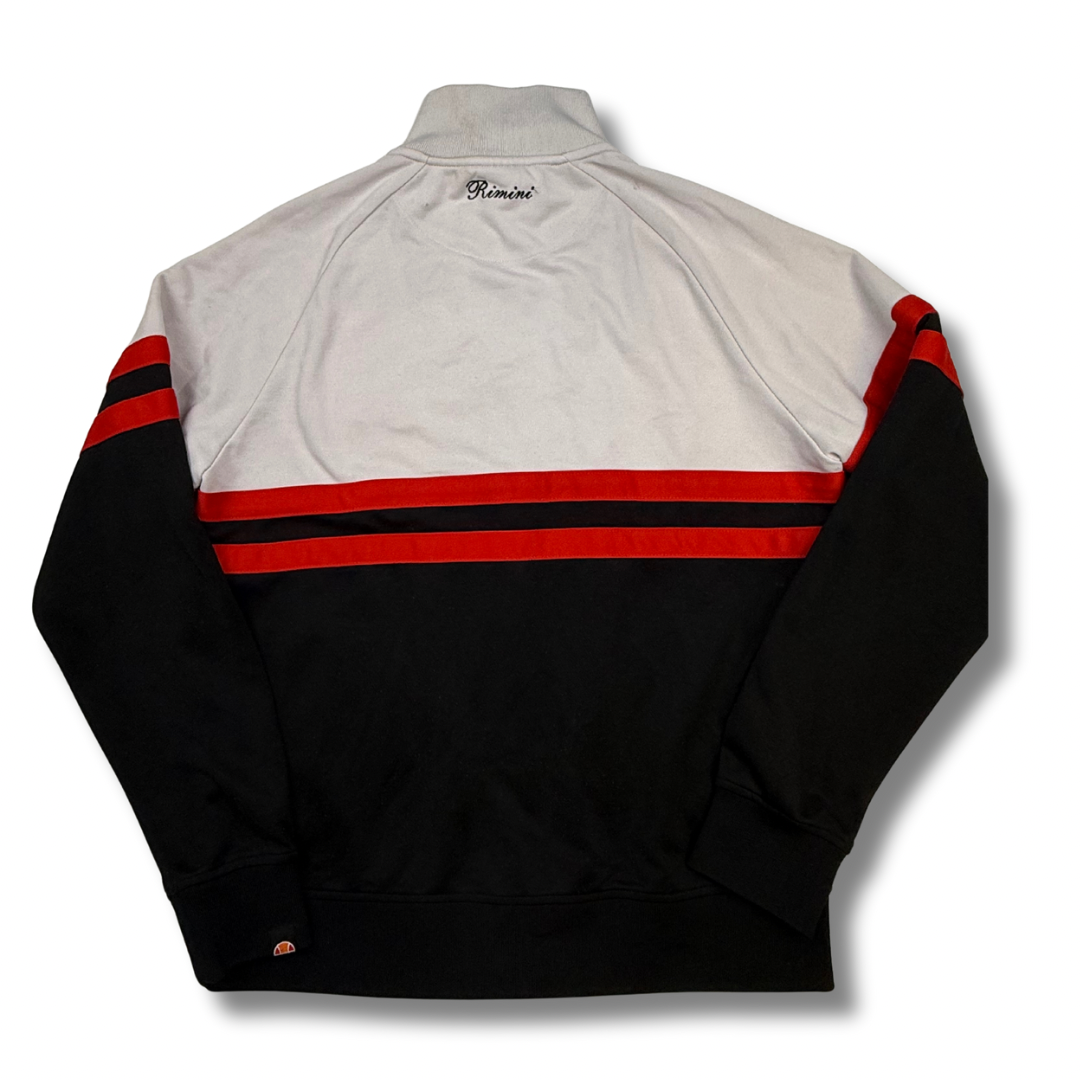 Ellesse Rimini Trainingsjacke Weiß-Rot (XL)