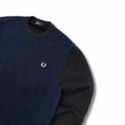Fred Perry Pullover Blau (M)