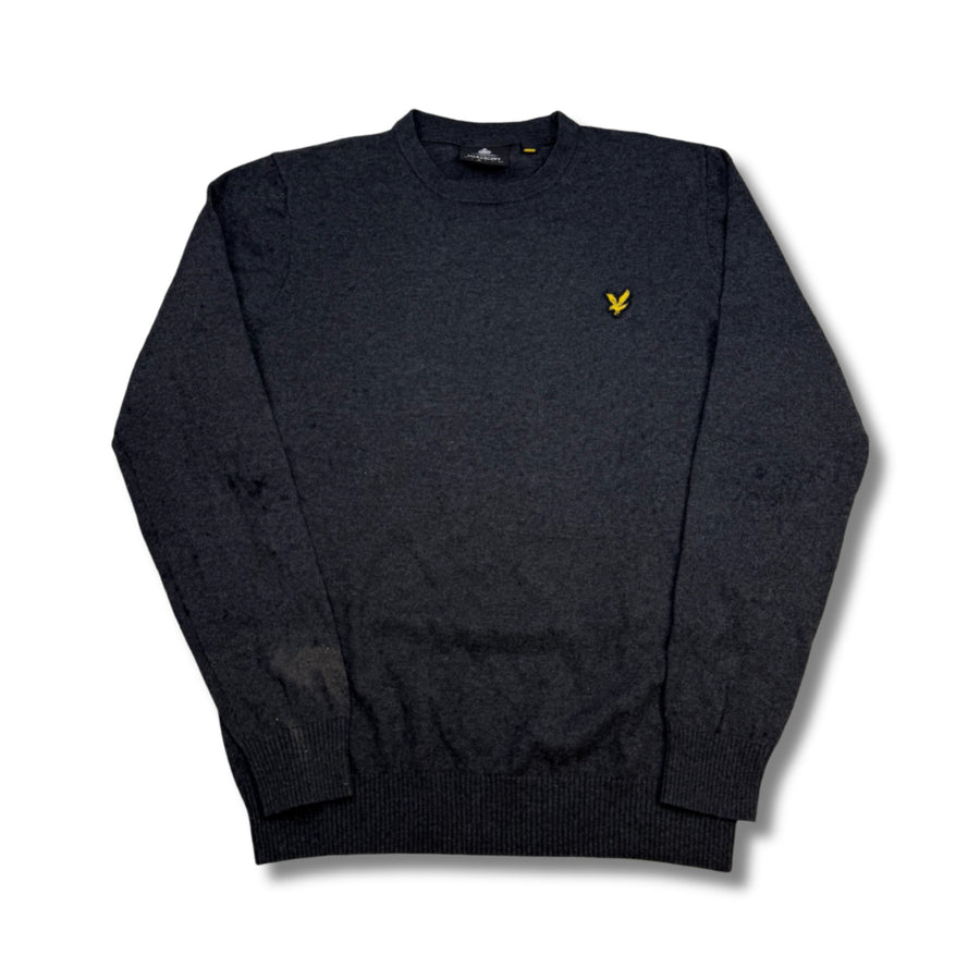 Lyle & Scott Pullover Grau (M) Beschädigt