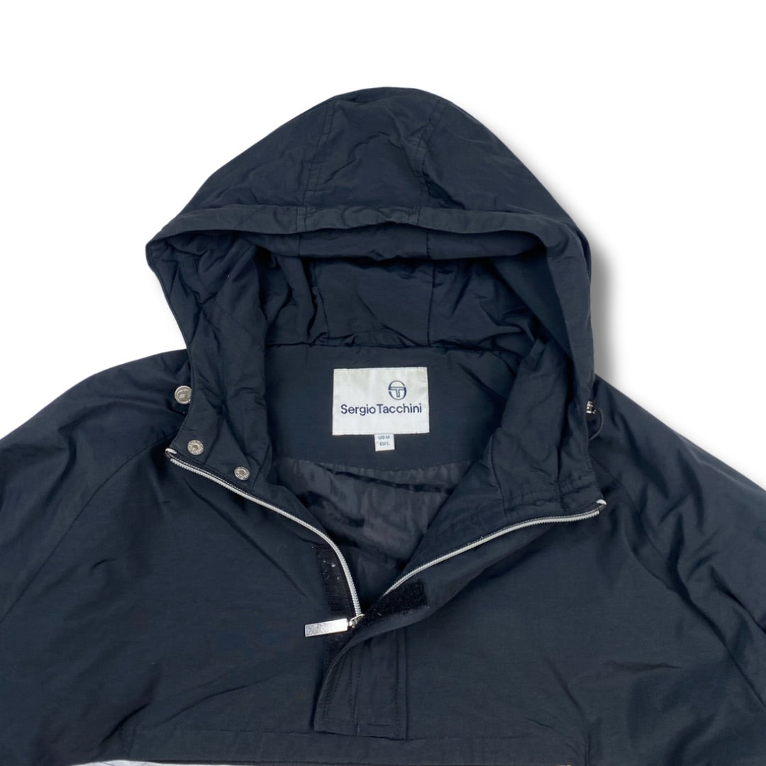 Sergio Tacchini Windbreaker Schwarz (L)