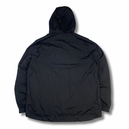 Adidas Retro Windbreaker Jacke Schwarz (L)