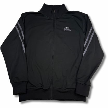 Lonsdale Trainingsjacke Schwarz (L)