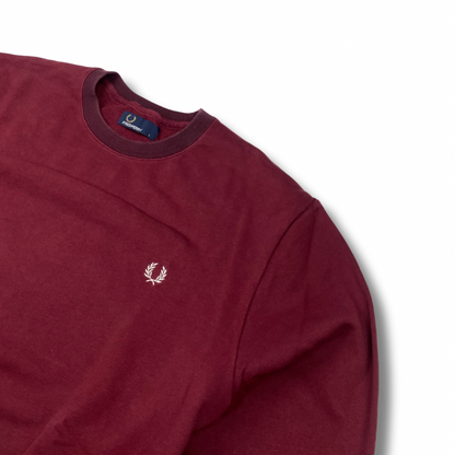 Fred Perry Pullover Rot (L)
