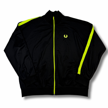 Fred Perry Trainingsjacke Schwarz (XL)