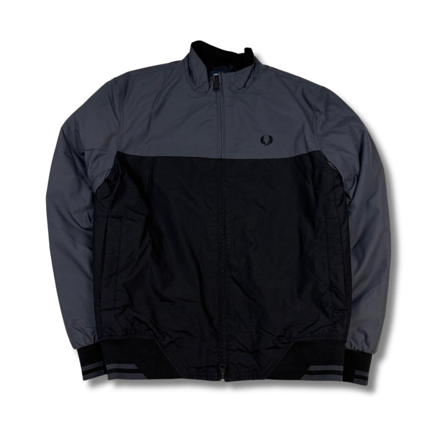 Fred Perry Windbreaker Grau-Schwarz