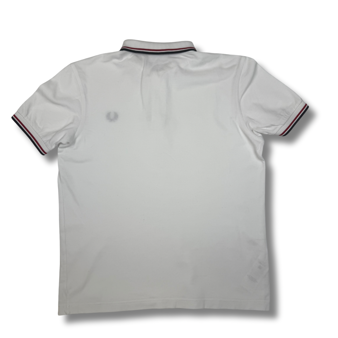 Fred Perry Poloshirt Weiß (M)