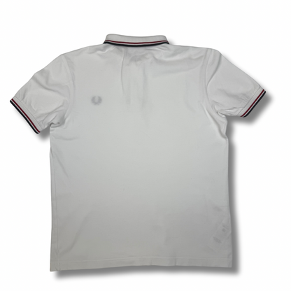 Fred Perry Poloshirt Weiß (M)
