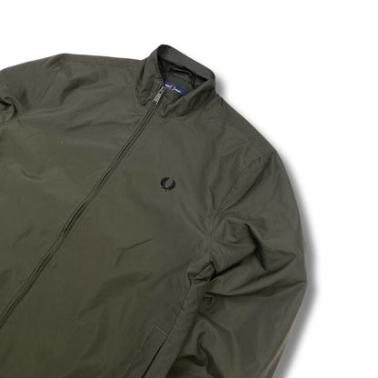 Fred Perry Zip-Jacke Khaki (S)