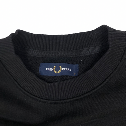 Fred Perry Pullover Schwarz (M)