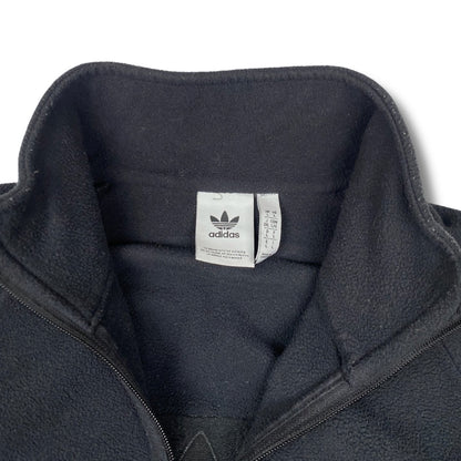 Adidas Retro Fleecepullover Schwarz (L)
