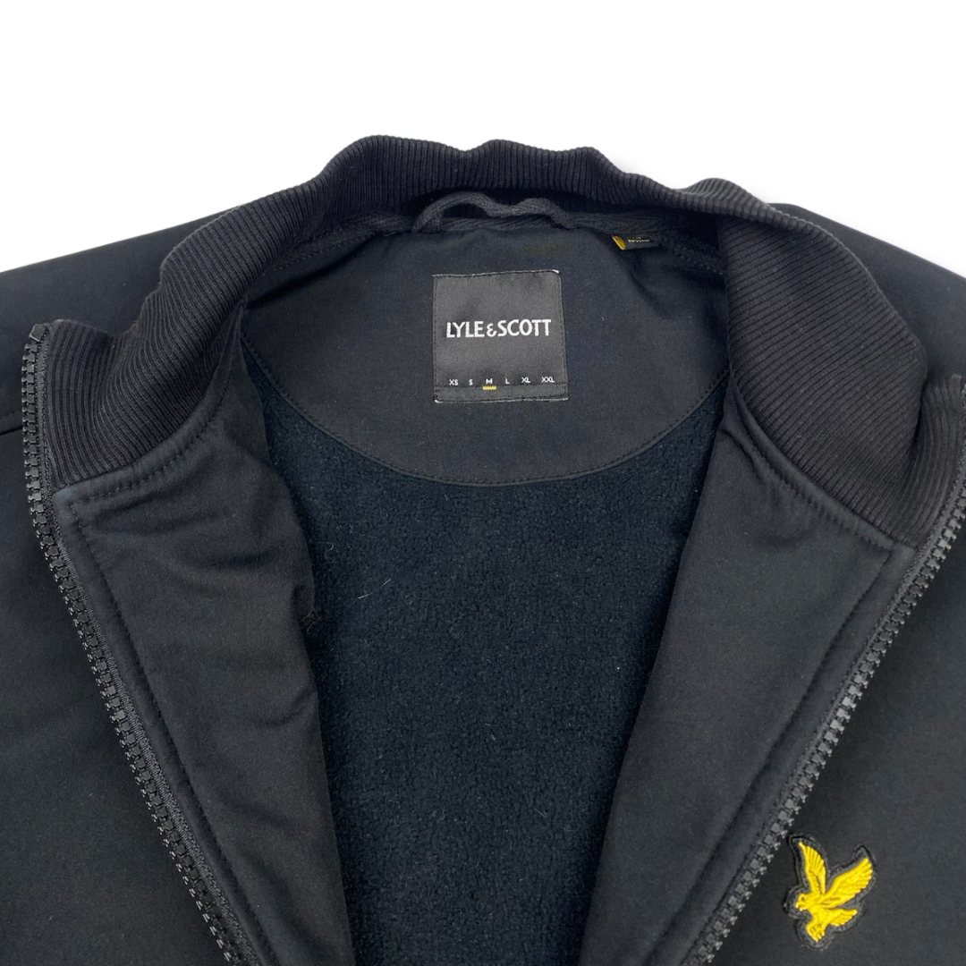 Lyle & Scott Zip-Jacke Schwarz (M)
