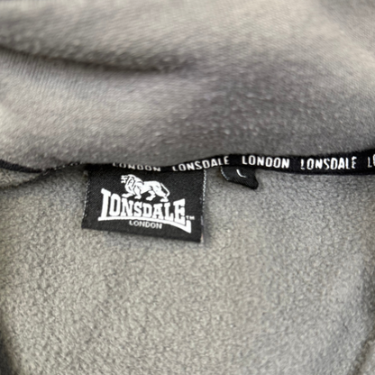 Lonsdale Half-Zip Grau (L)