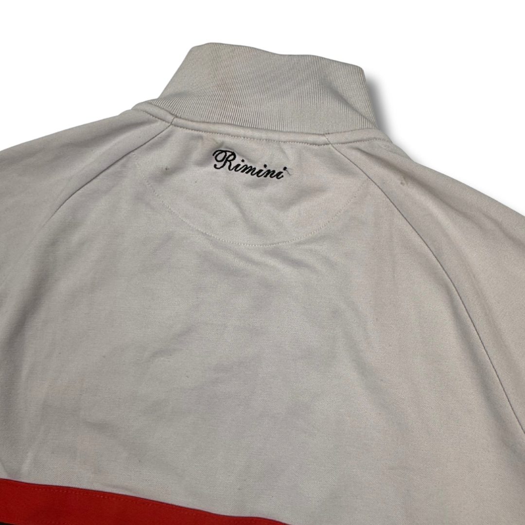 Ellesse Rimini Trainingsjacke Weiß-Rot (XL)