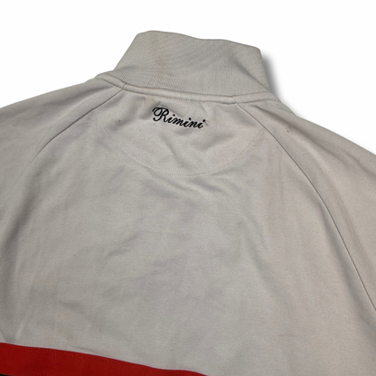 Ellesse Rimini Trainingsjacke Weiß-Rot (XL)