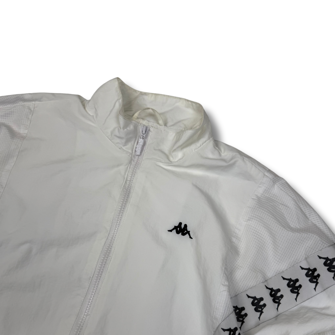 Kappa Trainingsjacke Weiß (L)