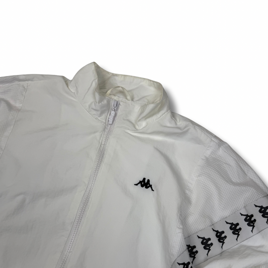 Kappa Trainingsjacke Weiß (L)