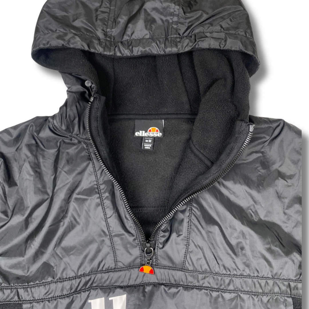 Ellesse Hoodie/Windbreaker Schwarz (M)