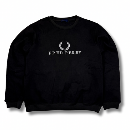 Fred Perry Pullover Schwarz (L)