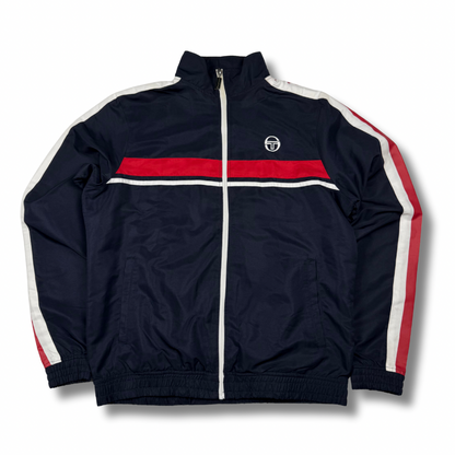 Sergio Tacchini Trainingsjacke Blau-Rot (M)