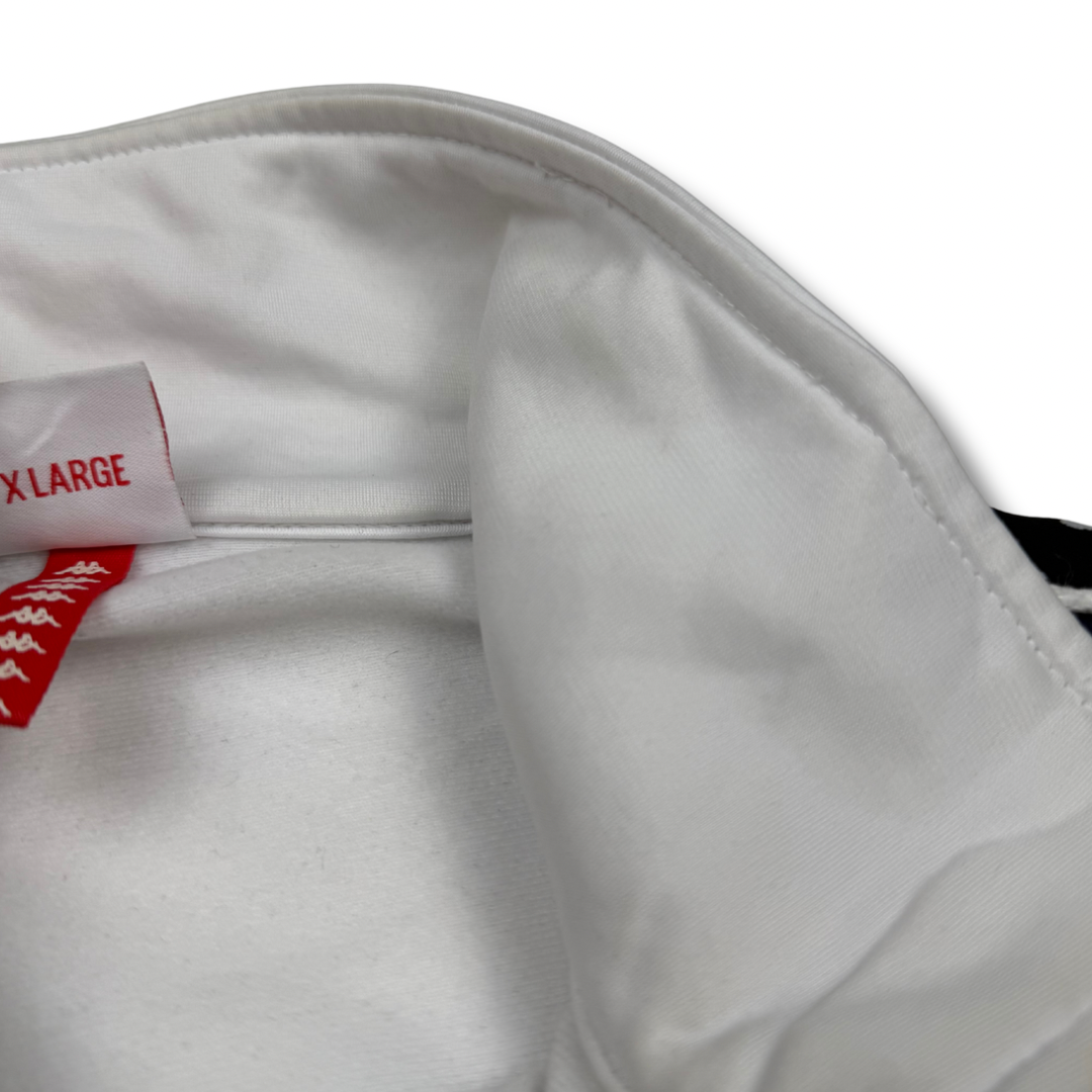 Kappa Trainingsjacke Weiß