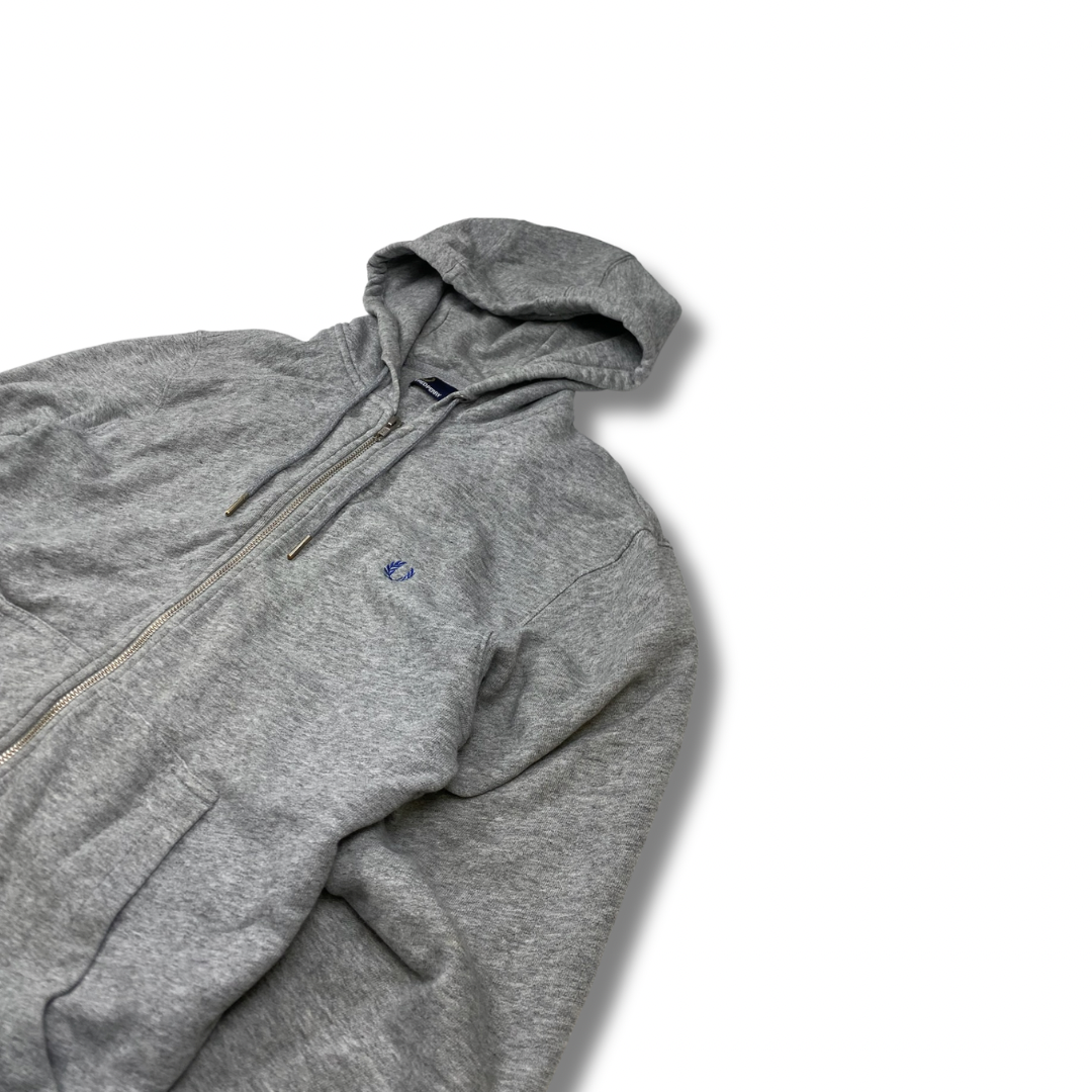 Fred Perry Zip-Hoodie Grau (M)