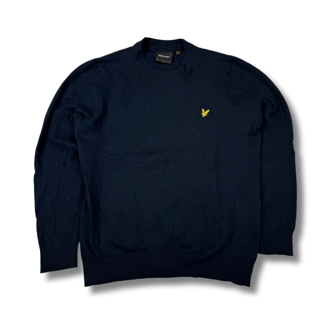 Lyle & Scott Pullover Feinstrick Dunkelblau (L)
