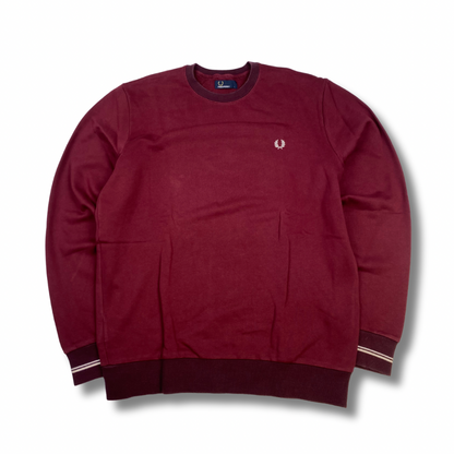 Fred Perry Pullover Rot (L)