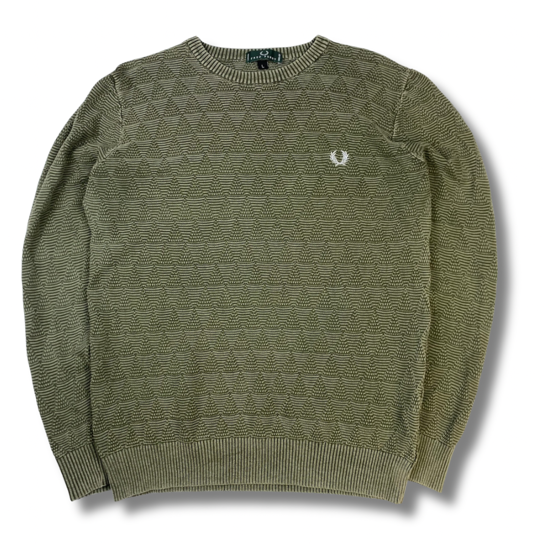 Fred Perry Pullover Khaki (L)