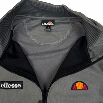 Ellesse Rimini Trainingsjacke Grau-Schwarz (S)