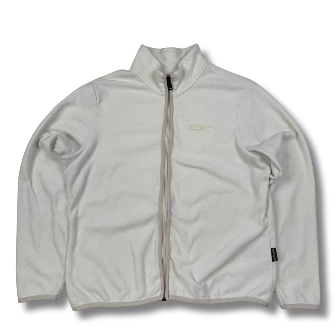 Napapijri Fleece-Pullover Weiß (M)