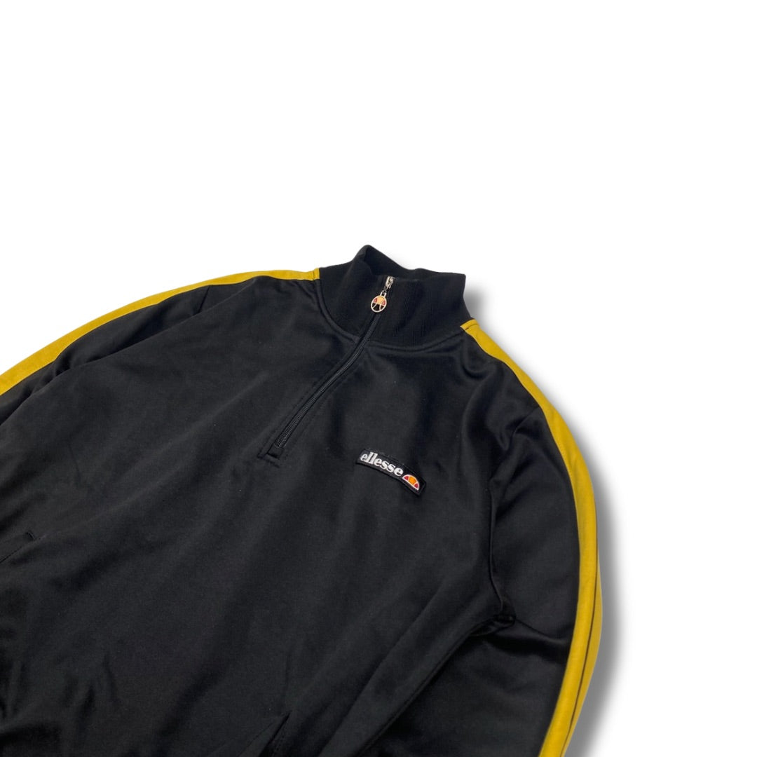 Ellesse Trainingsjacke Schwarz-Gelb (M)