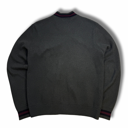 Fred Perry Zip-Pullover Grau (L)