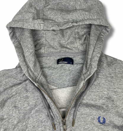Fred Perry Zip-Hoodie Grau (M)
