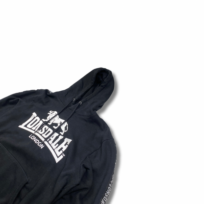 Lonsdale Kaputzenpullover Schwarz (M)