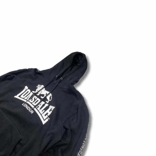 Lonsdale Kaputzenpullover Schwarz (M)