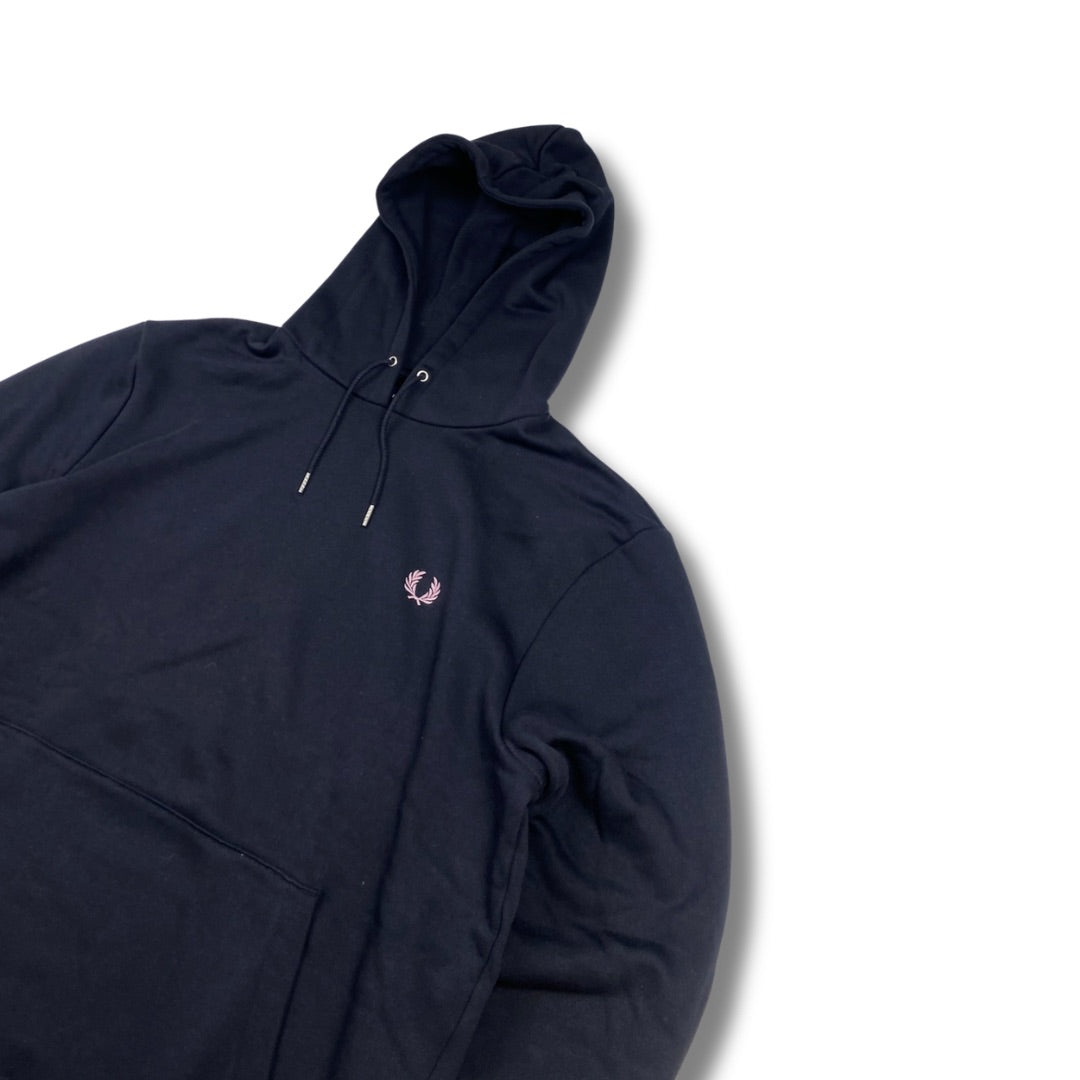 Fred Perry Hoodie Schwarz (L)